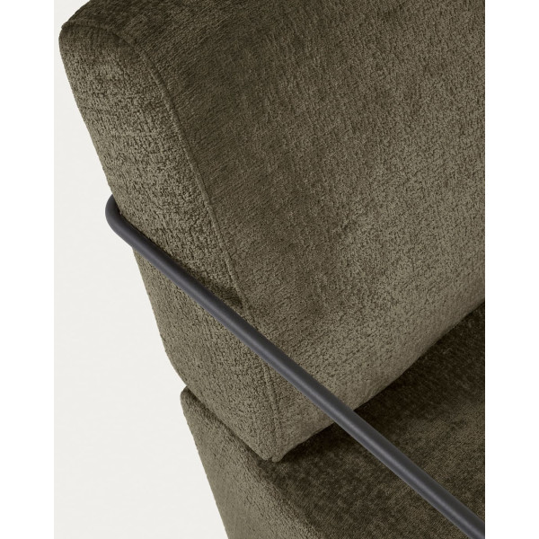 Кресло La Forma GAMER S564BG19 Зеленый плюшевая синель-8