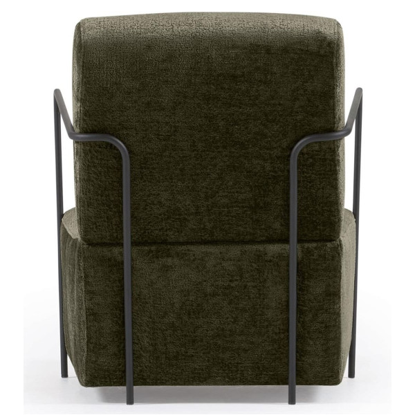 Кресло La Forma GAMER S564BG19 Зеленый плюшевая синель-7