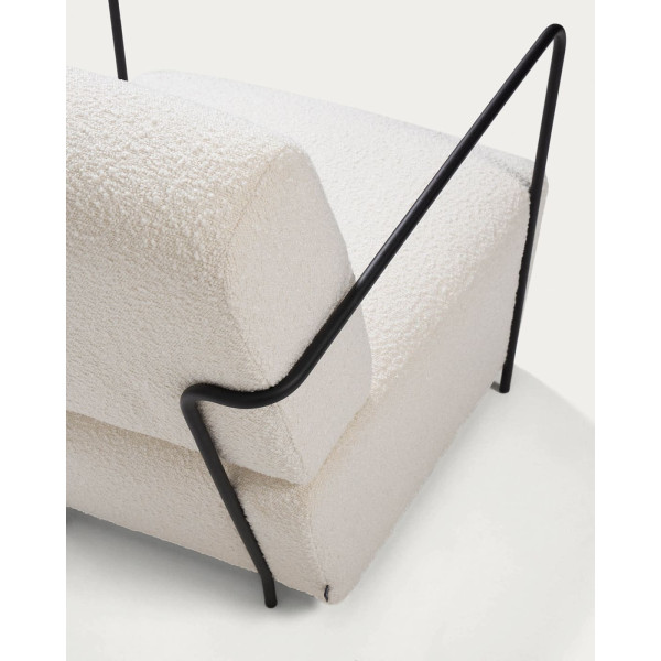 Кресло La Forma Gamer S564J33 Белый букле-9