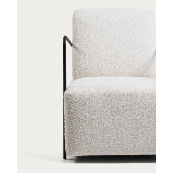 Кресло La Forma Gamer S564J33 Белый букле-6