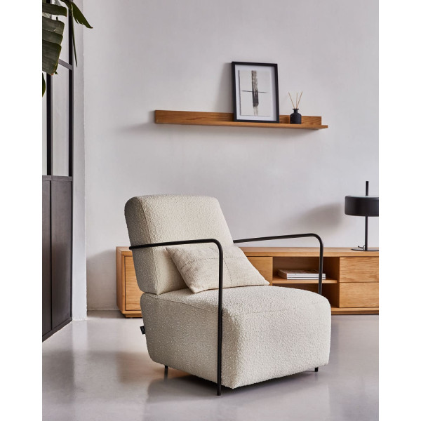 Кресло La Forma Gamer S564J33 Белый букле-2