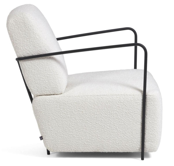 Кресло La Forma Gamer S564J33 Белый букле-4