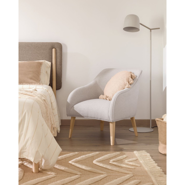 Кресло La Forma LOBBY Бежевое S330VA12-1