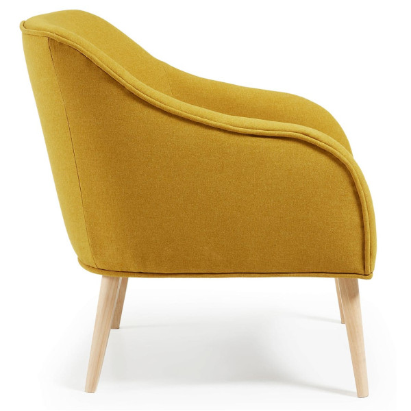 Кресло La Forma LOBBY Горчичный S330VA81-2