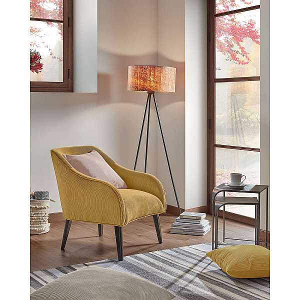 Кресло La Forma LOBBY Горчичный S480PN81-1