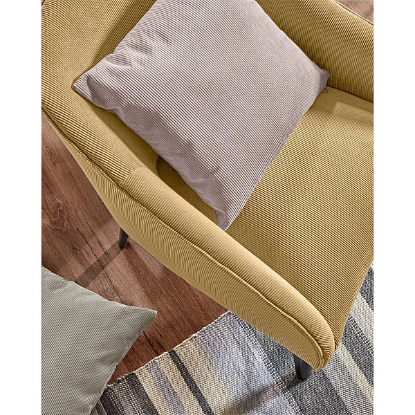 Кресло La Forma LOBBY Горчичный S480PN81-2