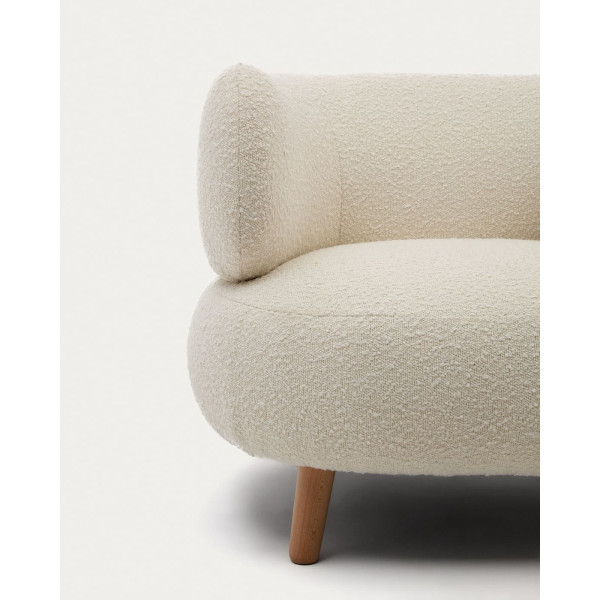 Крісло La Forma LUISA S812_10_J33 Білий букле-7