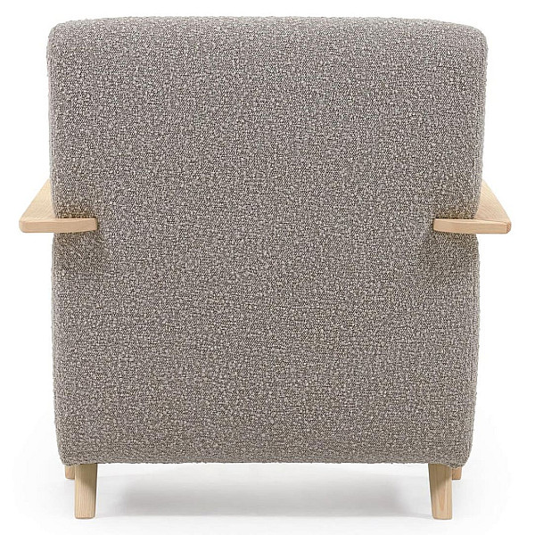 Кресло La Forma MARTHAN S516J14 Светло-серый букле-7