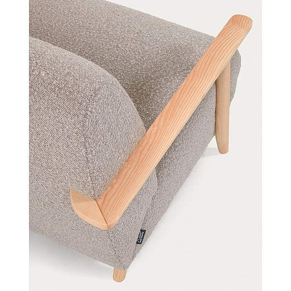 Кресло La Forma MARTHAN S516J14 Светло-серый букле-9