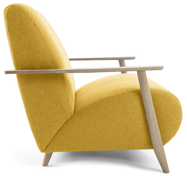 Крісло La Forma MARTHAN Гірчичний S516VA81-6