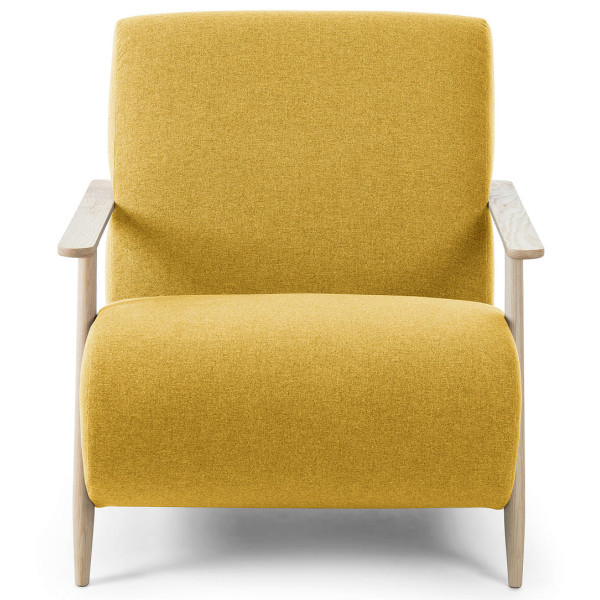 Крісло La Forma MARTHAN Гірчичний S516VA81-5