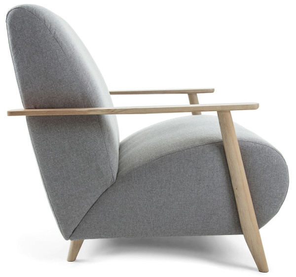 Кресло La Forma MARTHAN Серое S516VA03-4