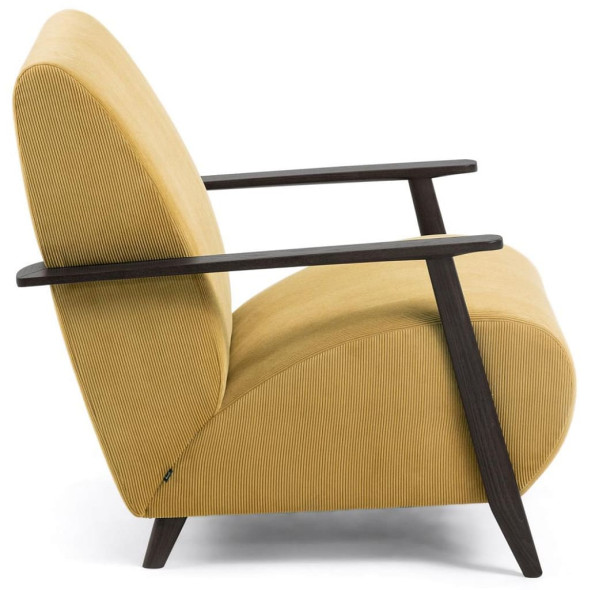 Крісло La Forma MARTHAN Гірчичний S517PN81-4