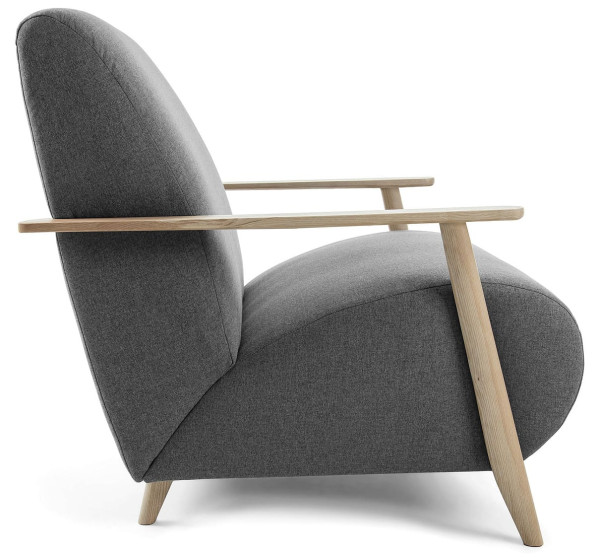 Крісло La Forma MARTHAN Графіт S516VA02-4