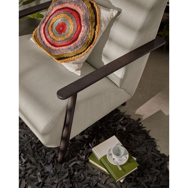 Кресло La Forma MARTHAN Бежевое S517PN36-3