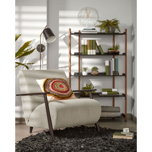 Кресло La Forma MARTHAN Бежевое S517PN36-2