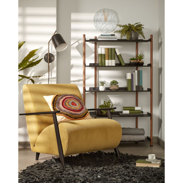 Крісло La Forma MARTHAN Гірчичний S517PN81-1