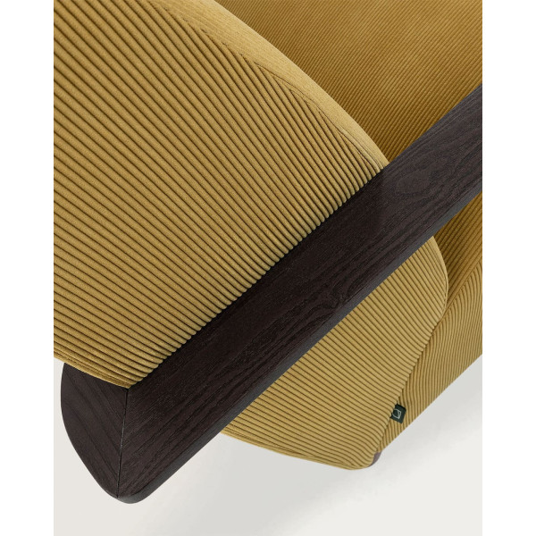 Крісло La Forma MARTHAN Гірчичний S517PN81-7