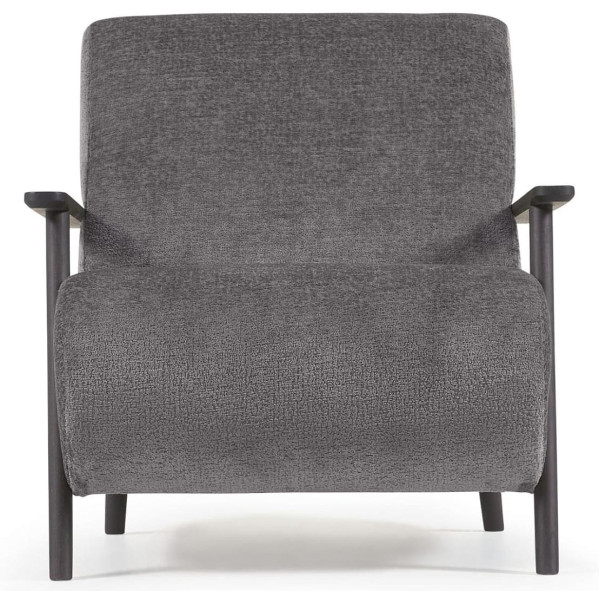 Кресло La Forma MARTHAN S517BG15 Серый плюшевая синель-4