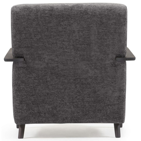 Кресло La Forma MARTHAN S517BG15 Серый плюшевая синель-7