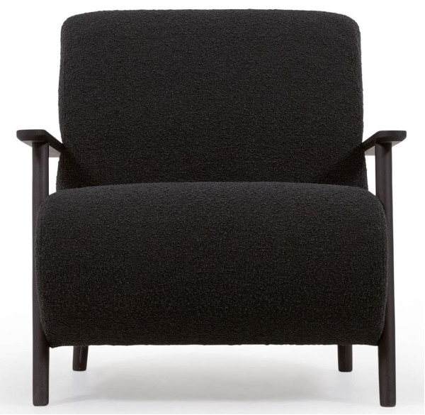 Крісло La Forma MARTHAN S517J01 Чорний букле-3