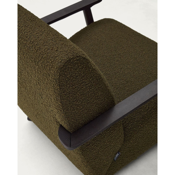 Кресло La Forma MEGHAN S517J19 Зеленый букле-6