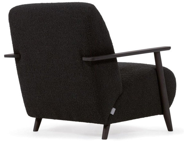 Крісло La Forma MARTHAN S517J01 Чорний букле-5