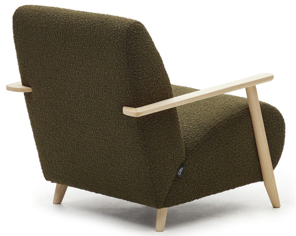 Крісло La Forma MEGHAN S516J19 Зелений букле-2