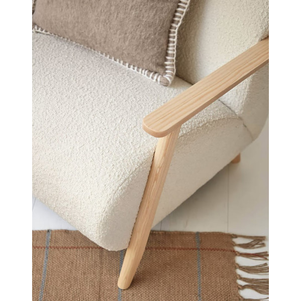 Кресло La Forma MARTHAN Белое S517J33-2