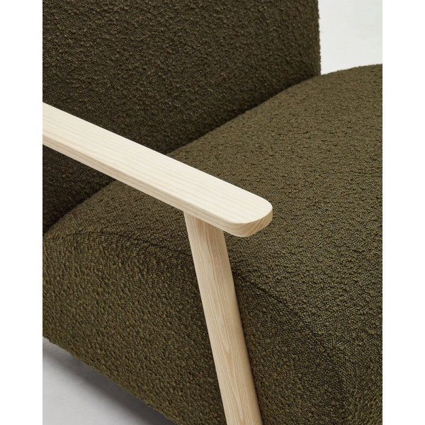 Крісло La Forma MEGHAN S516J19 Зелений букле-5