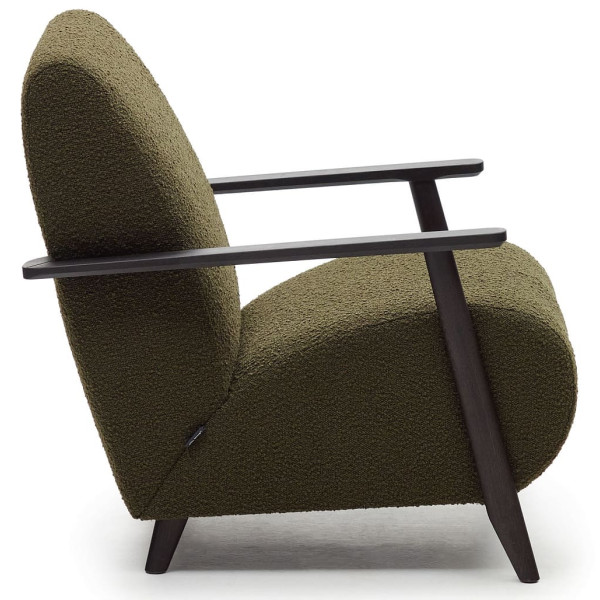 Кресло La Forma MEGHAN S517J19 Зеленый букле-3