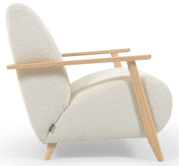 Кресло La Forma MARTHAN Белое S517J33-5