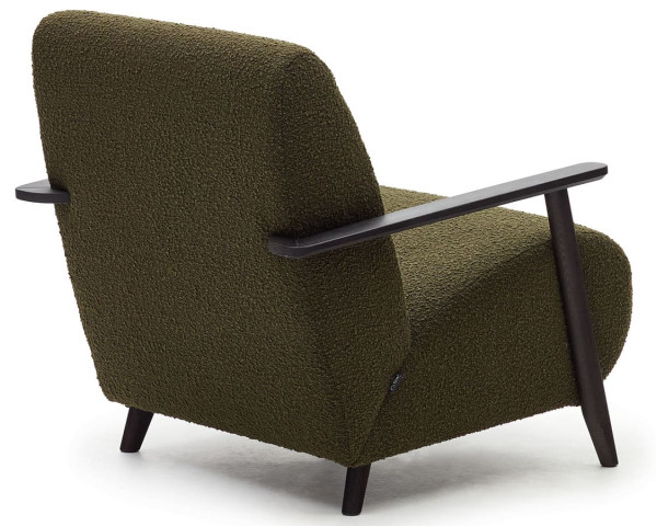 Кресло La Forma MEGHAN S517J19 Зеленый букле-4