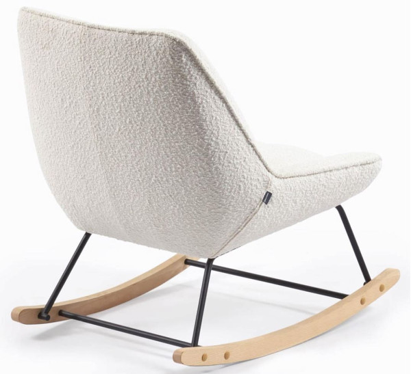 Крісло-гойдалка La Forma Marlina S797J33 Білий-11