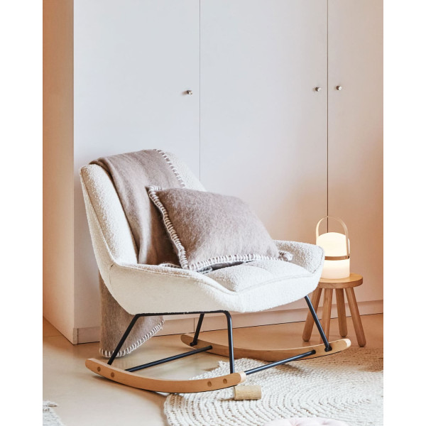 Крісло-гойдалка La Forma Marlina S797J33 Білий-1