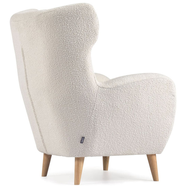 Кресло La Forma PATIO S810_10_J33 Белый букле-6