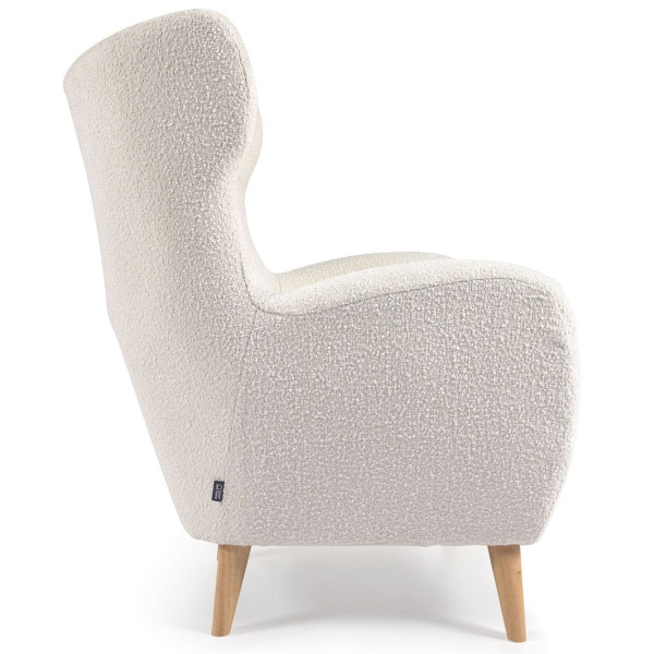 Кресло La Forma PATIO S810_10_J33 Белый букле-5