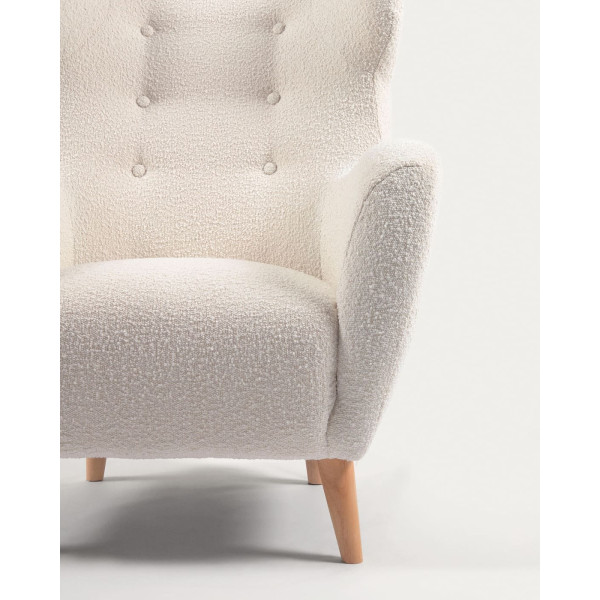 Кресло La Forma PATIO S810_10_J33 Белый букле-9