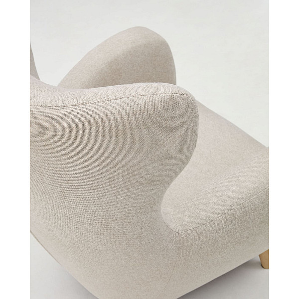 Крісло La Forma PATIO S810_10_SO12 Бежевий шеніл-9