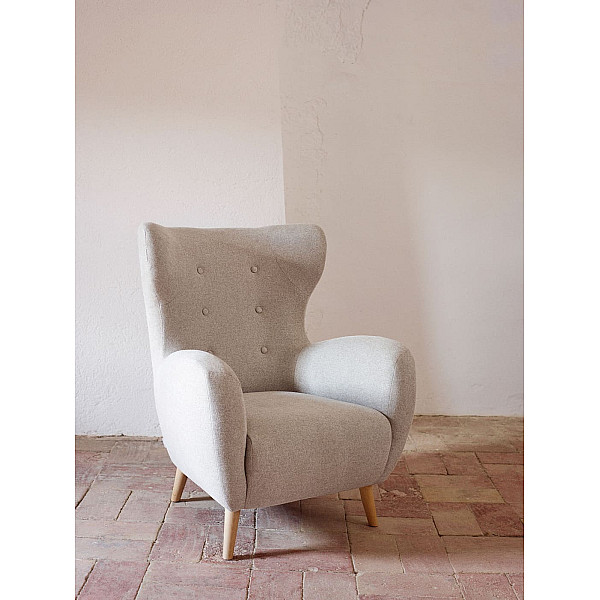 Крісло La Forma PATIO S810_10_SO12 Бежевий шеніл-1