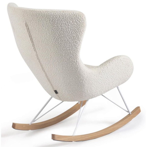 Кресло-качалка La Forma VALSA YG0180J33 Белый букле-7