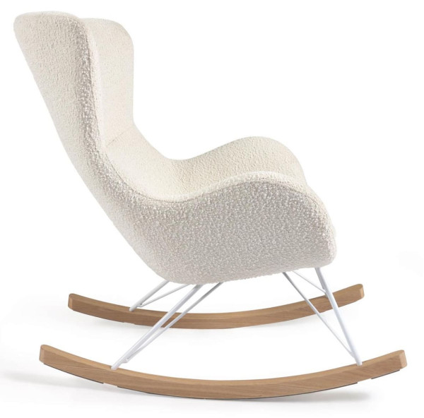 Кресло-качалка La Forma VALSA YG0180J33 Белый букле-6