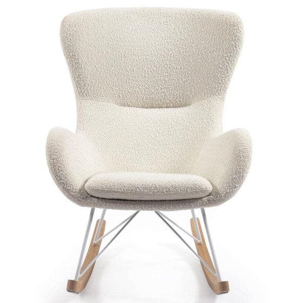 Кресло-качалка La Forma VALSA YG0180J33 Белый букле-5