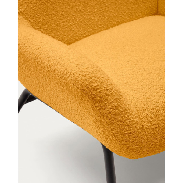 Кресло La Forma BELINA S0900042J81 Желтый букле-8