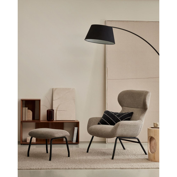 Крісло La Forma BELINA S0900043BF11 Світло-коричневий тканина синель-1