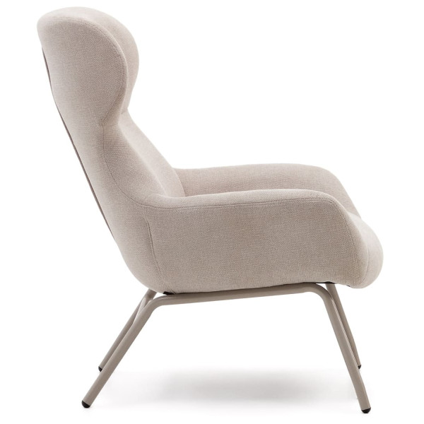 Кресло La Forma BELINA S0900040BF12 Бежевый ткань синель-5