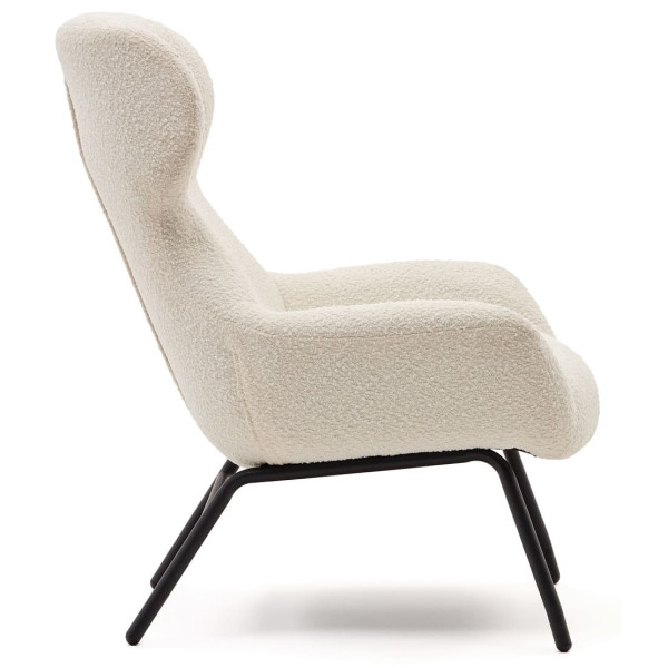 Кресло La Forma BELINA S0900041J33 Белый букле-4