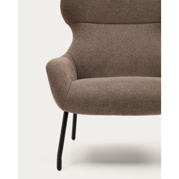 Крісло La Forma BELINA S0900043BF11 Світло-коричневий тканина синель-7