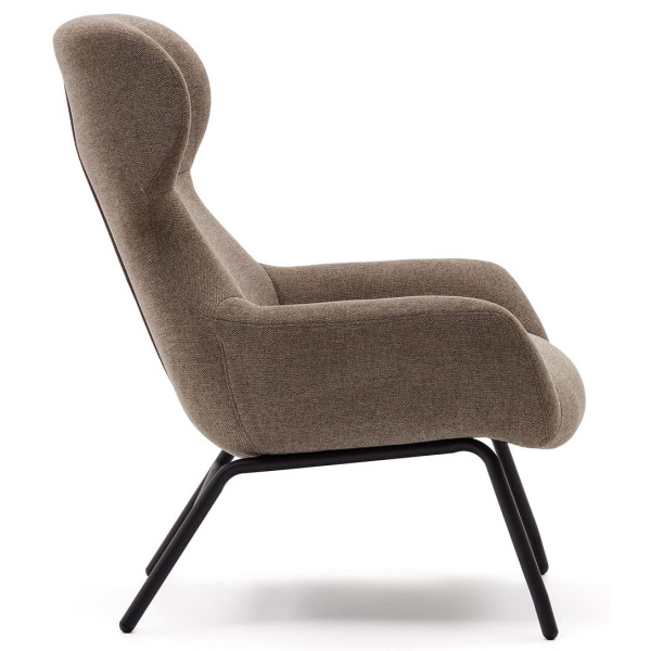 Крісло La Forma BELINA S0900043BF11 Світло-коричневий тканина синель-4