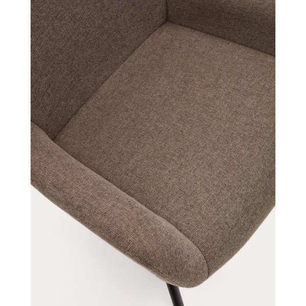 Крісло La Forma BELINA S0900043BF11 Світло-коричневий тканина синель-9